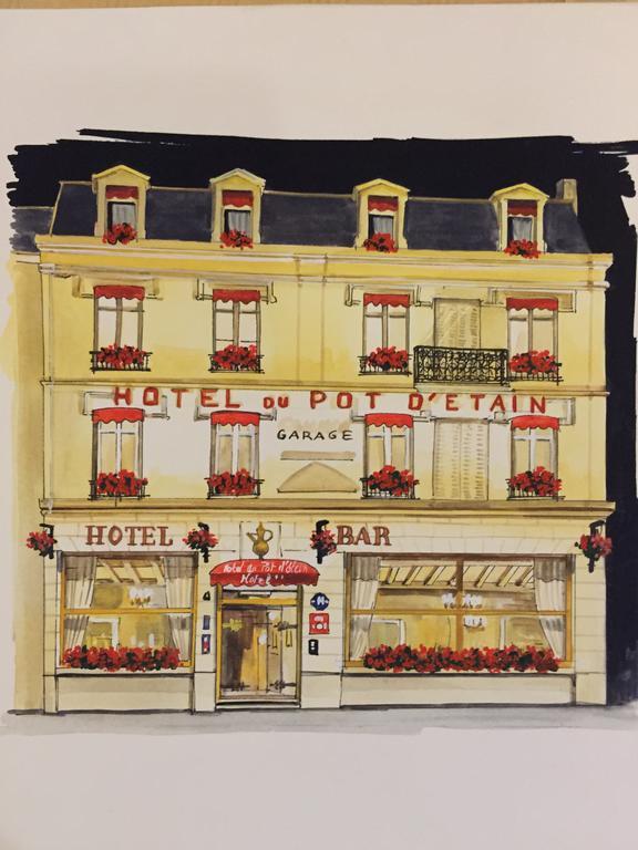 Hotel Du Pot D'Etain Châlons-en-Champagne Exteriör bild